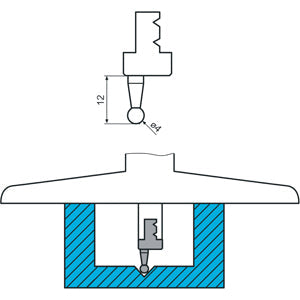 Flexbar 18522 | Insert for DIGI-MET Depth Gauge | Offset - generaltechuae (3)