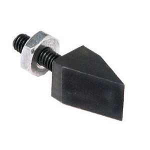Flexbar 18567 | Chisel Point Indicator Contact | Hardened Steel, Black Oxide - generaltechuae