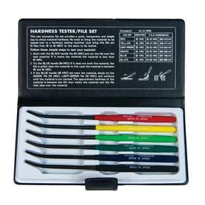 Flexbar 18750 | Hardness Testing File Set | 6 Files, HRc 40-65 - generaltechuae
