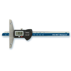 Flexbar 18976 | DIGI-MET Digital Depth Gauge with IP-65 Protection | 0-300 mm / 12 in - generaltechuae