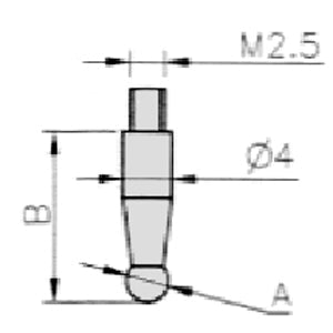 Flexbar 19392 | Interchangeable Ball Contacts | Ball Size 6, Pair - generaltechuae (2)