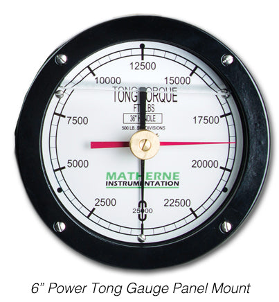 Matherne Power Tong Torque System | 6 in Dial, up to 120,000 ft-lb - generaltechuae