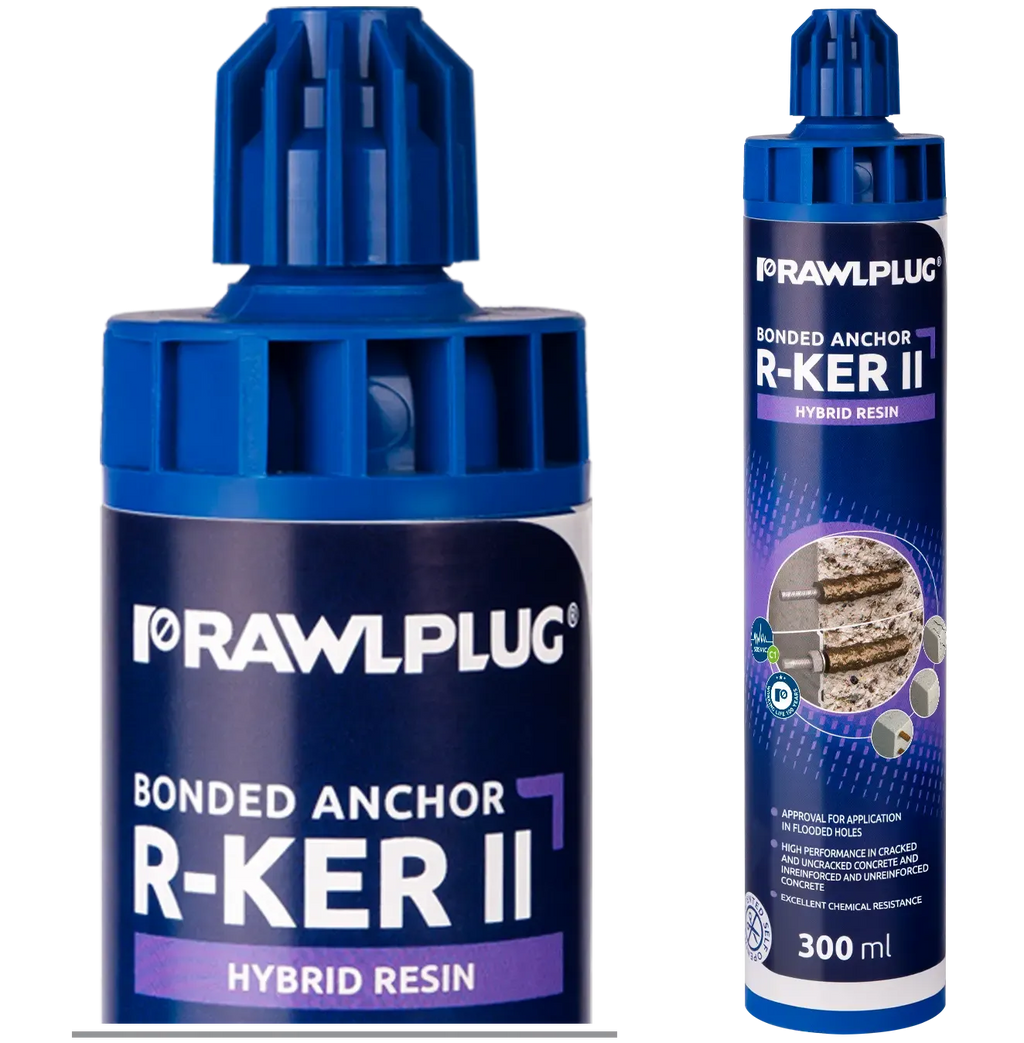 Rawlplug R-KER-II-300-ES | R-KER-II Hybrid Bonded Anchor, ES Label | 300 ml cartridge - generaltechuae