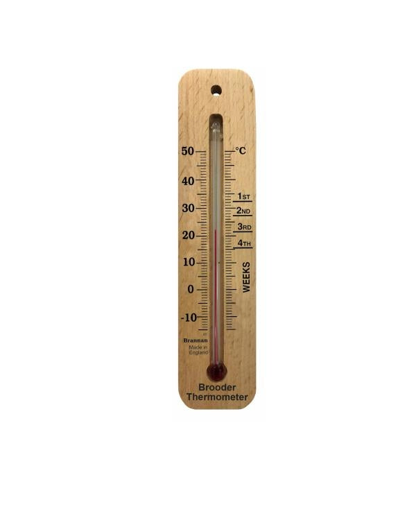 Brannan 20/156/2 | 150 mm Wood Brooder Thermometer | -15 to +50 °C - generaltechuae