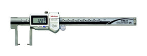 Mitutoyo 573-652-20 | Digital ABS Neck Point Jaw Caliper | Series 573 | With Thumb Roller and Data Output | Resolution 0.01 mm | Range 0 to 150 mm | Weight 157 g