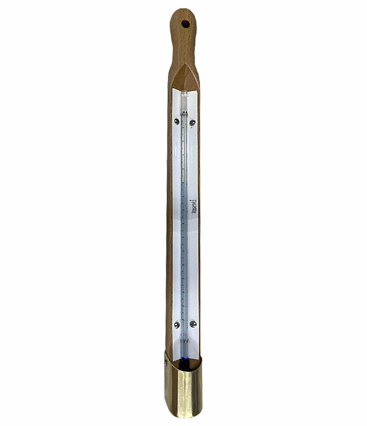 Palmer Wahl 2191SB | Woodback Cup Thermometer | -30 to 120°F, 12 in Engraved Tube - generaltechuae