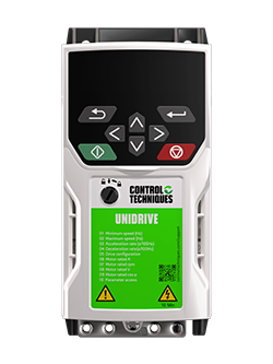 Control Techniques M400-07401000A-45HD / 55NDkw, Three Phase,380-480V AC, Unidrive M400 Variable Speed Drive