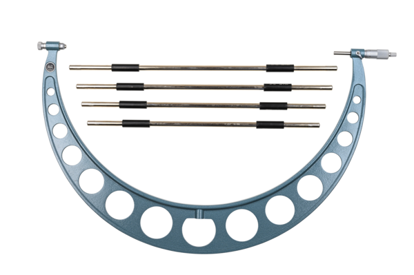 Mitutoyo 104-144A | Interchangeable Anvil Micrometer | Range 500 - 600 mm Metric | Graduation 0.01 mm