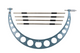 Mitutoyo 104-144A | Interchangeable Anvil Micrometer | Range 500 - 600 mm Metric | Graduation 0.01 mm