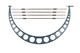 Mitutoyo 104-158 | Interchangeable Anvil Micrometer | Range 36 - 40 inches | Graduation 0.001"