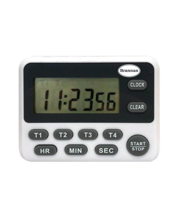 Brannan 28/220/0 | Four Way Timer & Clock | 4 timers, 12/24 h clock - generaltechuae