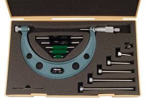 Mitutoyo 104-137 | Interchangeable Anvil Micrometer | Range 0 - 6 inches | Graduation 0.001"