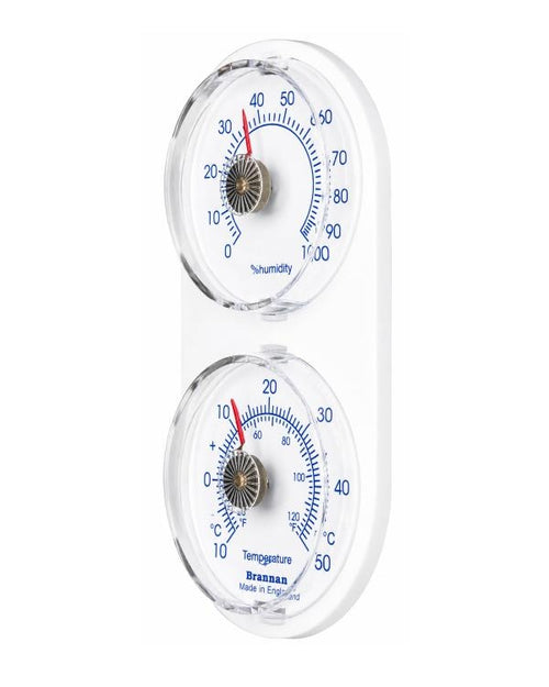 Brannan 30/412/3 | Twin Mini Dial Hygrometer & Thermometer | -10 to +50 °C/°F, 0–100% RH - generaltechuae (2)