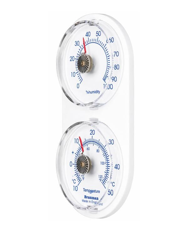 Brannan 30/412/2 | Twin Mini Dial Hygrometer & Thermometer | -10 to +50 °C only, 0-100% RH - generaltechuae (2)