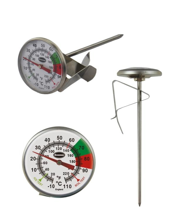 Brannan 31/150/0 | Milk & Coffee Frothing Thermometer | 125 mm Probe, -10 to 110 °C - generaltechuae (2)