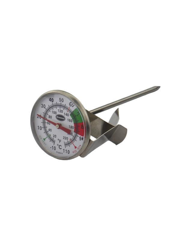 Brannan 31/150/0 | Milk & Coffee Frothing Thermometer | 125 mm Probe, -10 to 110 °C - generaltechuae
