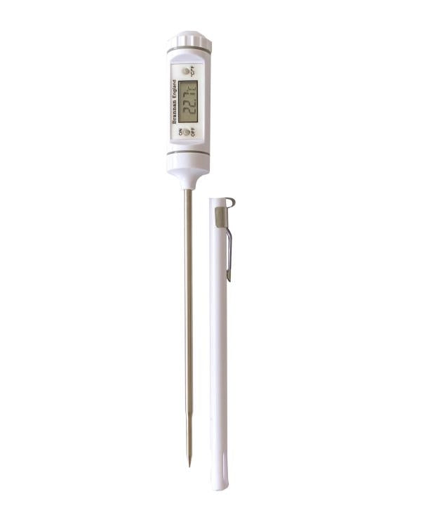 Brannan 31/160/0 | Vertical Barrel Test Thermometer | -50 to +200 °C, 125 mm Probe - generaltechuae