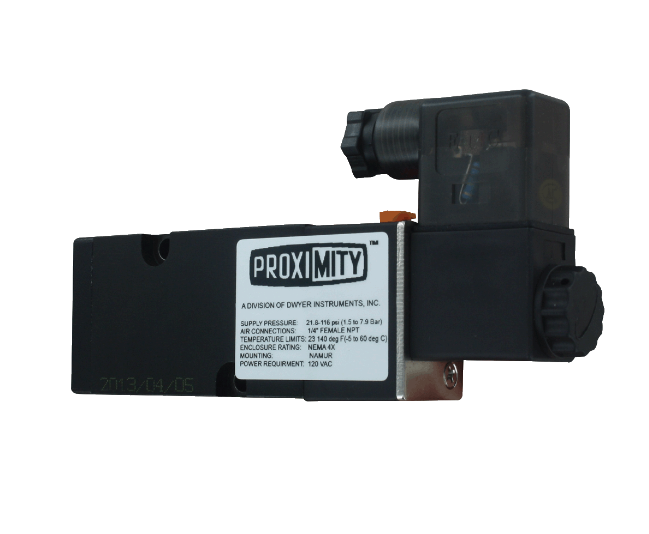 Dwyer Instruments SN-3D | 12 VDC | 3/2 | Spring return solenoid valve