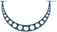 Mitutoyo 105-107 Outside Microm. Anvil Extension Collar 900-1000mm