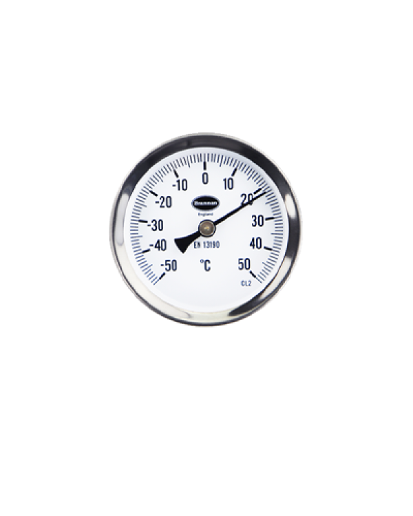 Brannan 33/411/0 | Magnetic Radiator Thermometer | -50 to +50 °C, 63 mm Dial - generaltechuae