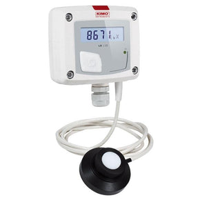 Light transmitter, Range from 0 to 10,000 lux