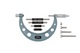 Mitutoyo 104-162 | Interchangeable Anvil Micrometer | Range 2 - 6 inches | Graduation 0.001"
