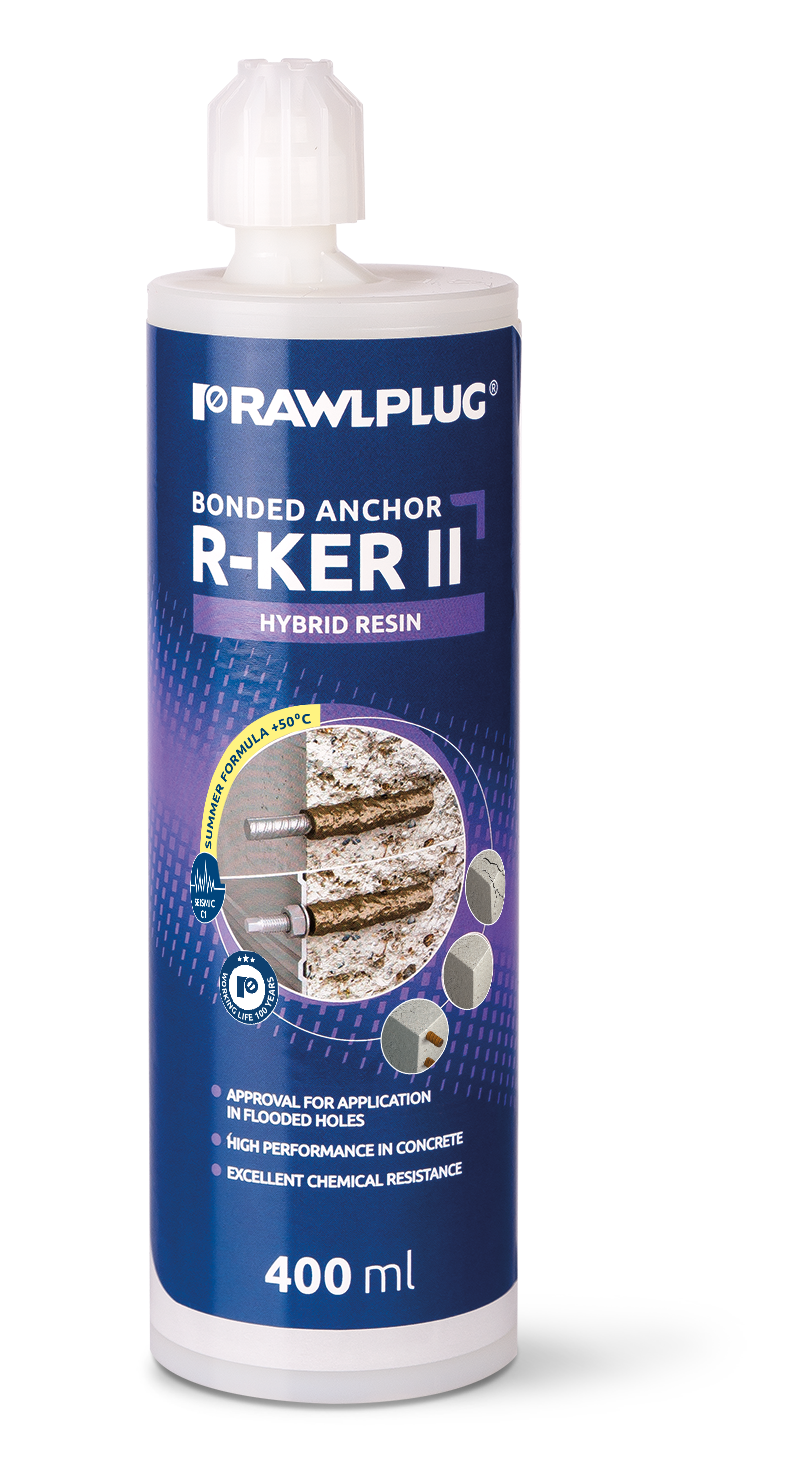 Rawlplug R-KER-II-400-S | R-KER-II Hybrid Bonded Anchor, Summer Version | 400 ml cartridge - generaltechuae (3)