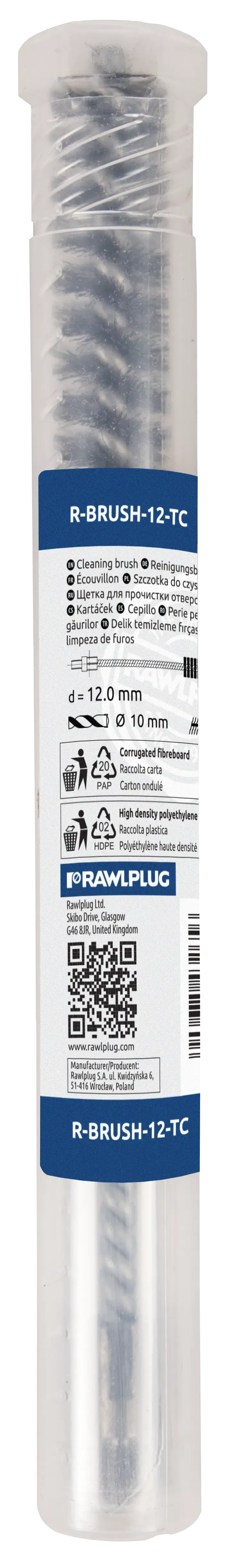 Rawlplug R-BRUSH-12-TC | R-BRUSH Steel Brush for Deep Holes | 12 mm - generaltechuae (3)