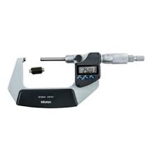 Mitutoyo 406-251-30 Non-Rotating Spindle Micrometer, Range 25-50mm
