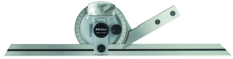 Mitutoyo 187-908 Universal Protractor 300mm Blade