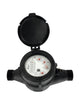 Dwyer Instruments WPTN-A-C-02-10 | Multi-Jet plastic water meter with NSF Approval | 5/8" X 3/4" pipe size with 10 gallon pulse output