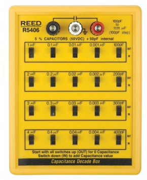 REED R5406 Capacitance Decade Box