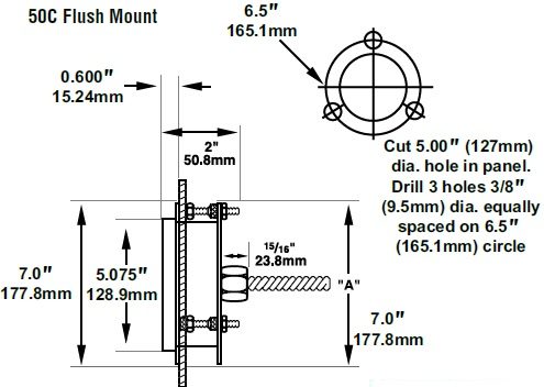 Palmer Wahl 50B_50C | 5 in Wall or Flush Mount Direct Drive Dial Thermometer, 50B & 50C - generaltechuae (3)