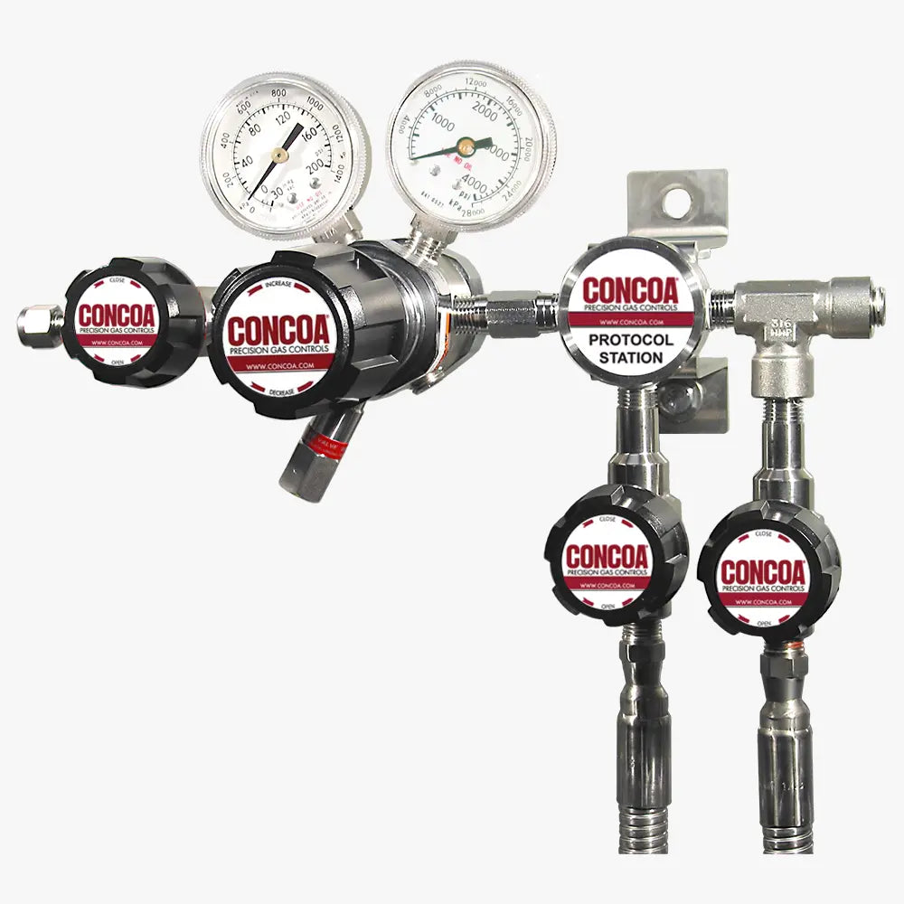 CONCOA 5290404-01-CON | 529 Series Protocol Switchover Station | SilcoNert 2000, 3000 PSIG