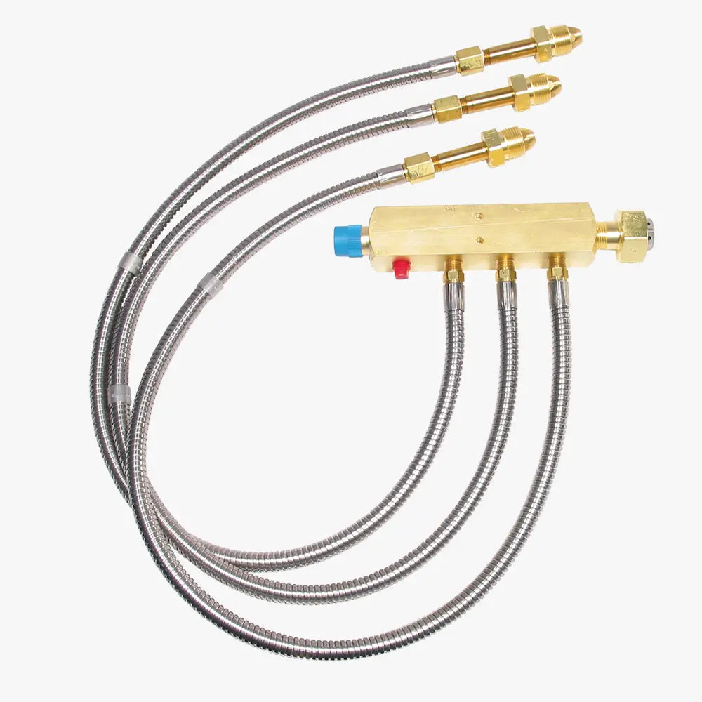 CONCOA 52L Series | Gas MicroManifold | 3000 PSIG Inlet (4500 PSIG Optional), Brass Body
