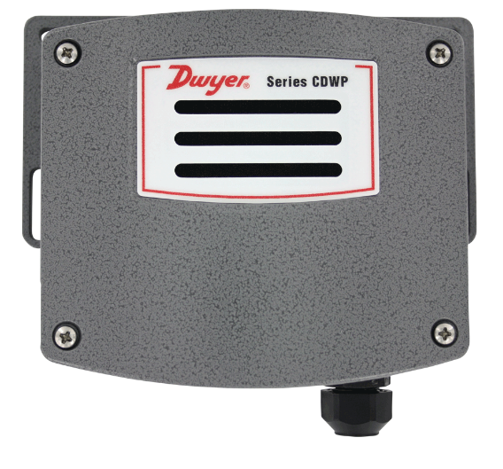 Dwyer Instruments CDWP-05W-C5 | Industrial CO2 Transmitter | 0-5000 PPM range | Wall mount | With 5-8mm cable gland