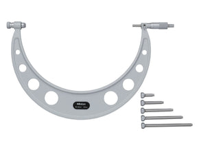 Mitutoyo 104-136A | Interchangeable Anvil Micrometer | Range 150 - 300 mm Metric | Graduation 0.01 mm