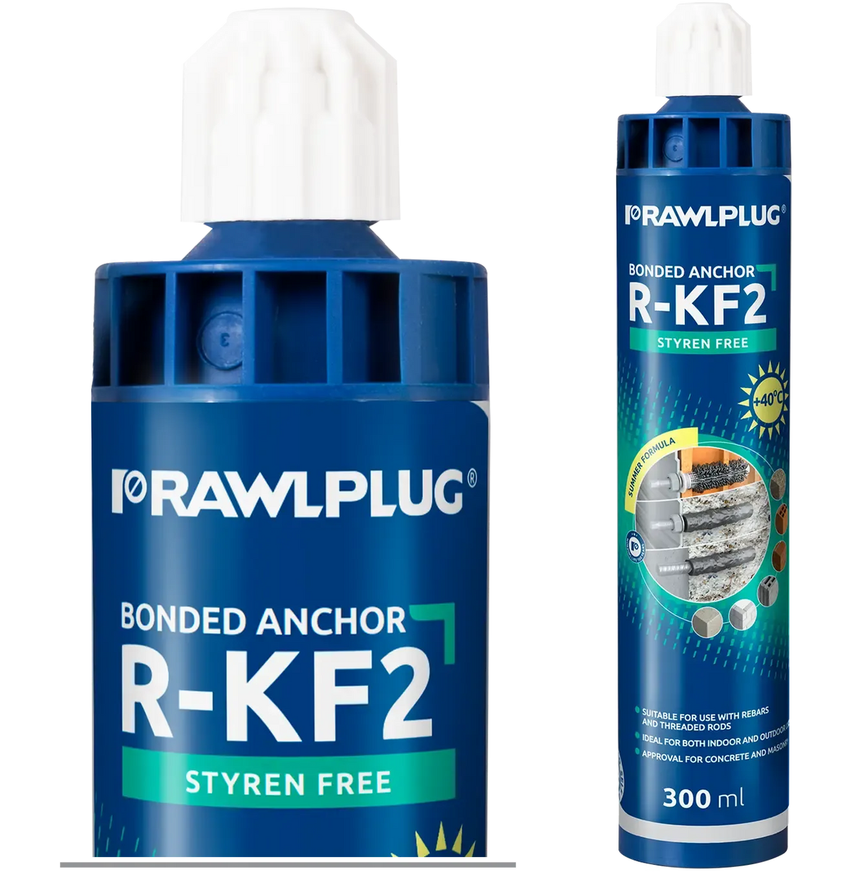 Rawlplug R-KF2-300-S | R-KF2 Universal Bonded Anchor, Summer Version | 300 ml - generaltechuae