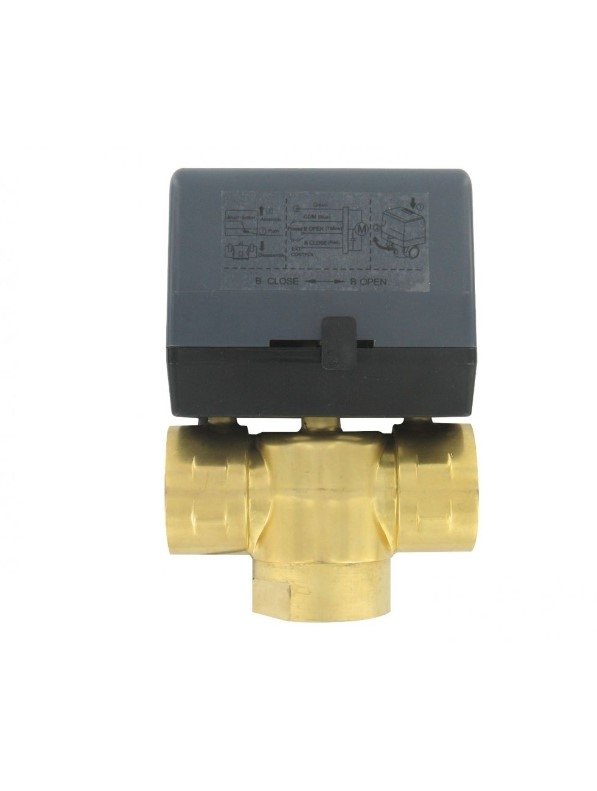 Dwyer Instruments 3ZV20314 | 3-way zone valve | 3/4" NPT | 24 VAC