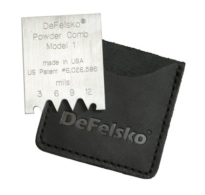 DeFelsko PC6 | DeFelsko Powder Comb Model 6 | Teeth 500, 750, 1000, 1250 µm - generaltechuae