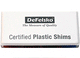 DeFelsko STDCS40 | CS40 Certified Plastic Shim | 1000 µm, ±2 µm - generaltechuae