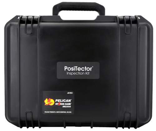 DeFelsko CASEINSPL-P | Large Pelican Inspection Case | Holds Body + 5 Probes - generaltechuae