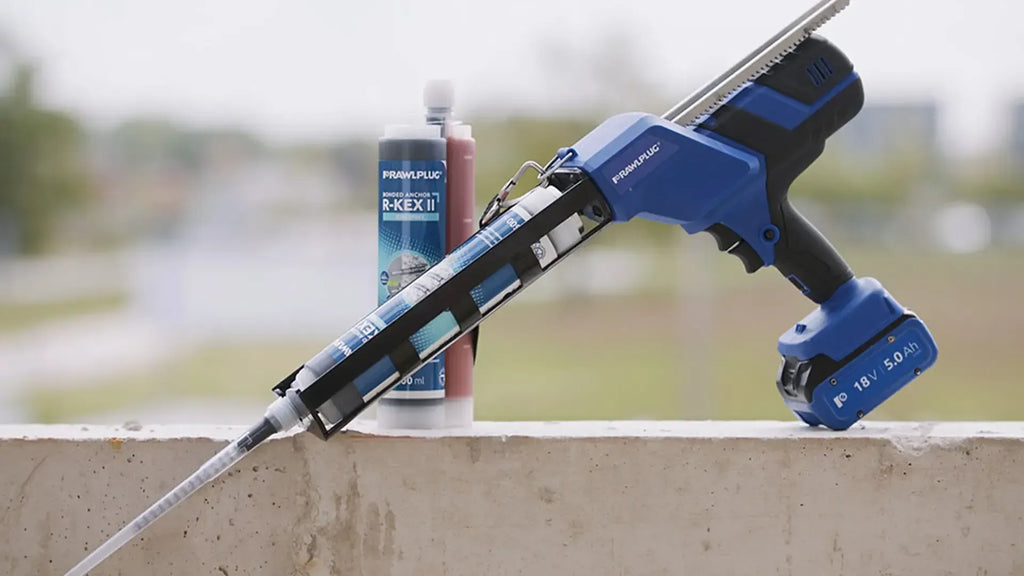 Rawlplug R-PCG18-SBS600-XS2 | RawlDispenser Cordless Gun for R-KEX-II | 18V, 2 x 5.0Ah, charger - generaltechuae (3)