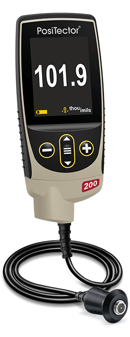 DeFelsko 200D1 | PosiTector 200 D Coating Thickness Gauge, Standard | 50–7600 µm, Standard Body - generaltechuae (3)
