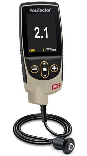 DeFelsko 200B3 | PosiTector 200 B Coating Thickness Gauge, Advanced | 13–1000 µm, Advanced Body - generaltechuae