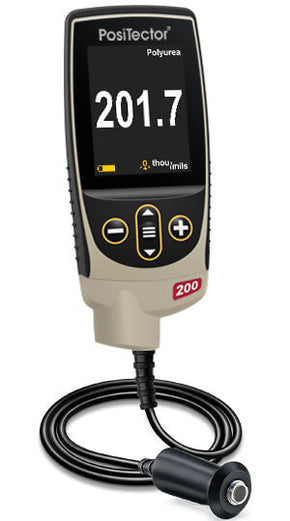 DeFelsko 200D1 | PosiTector 200 D Coating Thickness Gauge, Standard | 50–7600 µm, Standard Body - generaltechuae