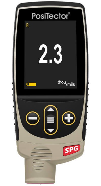 DeFelsko SPG1 | PosiTector SPG Surface Profile Gauge, Standard | Blasted Steel, 0 – 500 µm - generaltechuae