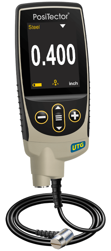 DeFelsko UTGC3 | PosiTector UTG C Ultrasonic Thickness Gauge, Advanced | Corrosion, Cabled, 1 – 125 mm - generaltechuae (2)