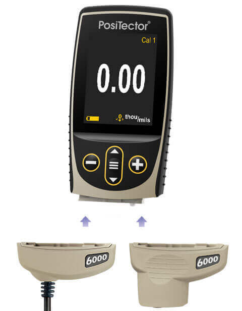 DeFelsko PRBFNS | PosiTector 6000 FNS Probe Only | Ferrous/Non-Ferrous, 0–1500 µm, Cabled - generaltechuae (4)