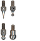Gagemaker T072 | API Contact Points for Lead and Taper Gauges | API Tubing & Casing (8 Round) | Threaded Shank Model | Pont Diameter 0.072"